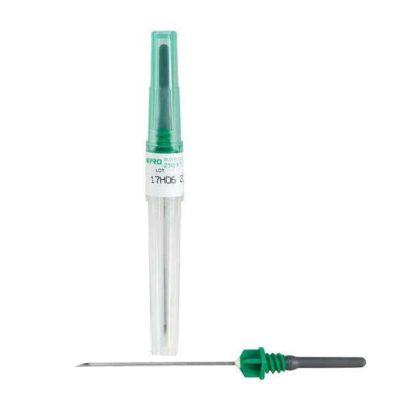 Needle Blood Collection Conventional Luer Adapter 21gx1-1/2